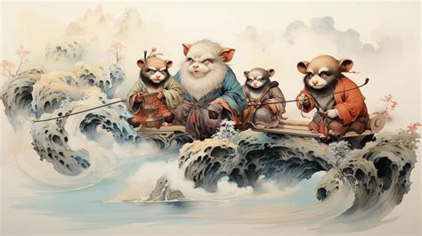  Journey to the West: An Epic Tale of Redemption, Transformation, and Delicious Peaches!